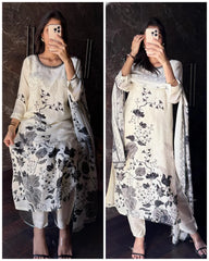 Premium Crepe Monochrome Outfit