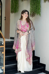 Jashn-E-Husn Cape Set– Wedding Season Special