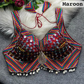 NAVRATRI SPECIAL Kutchi Mirror Work Designer Blouse