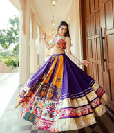 Rajwada Rangoli Mirror Work Lehenga Choli