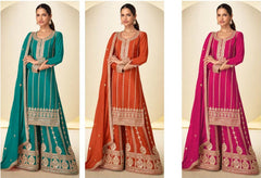 Gulkayra Rinaaya Chinon Embroidery Salwar Kameez Collection