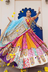 Navrang Noor Royal Mirror Work Lehenga Choli