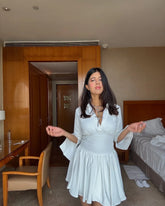 White Snowflake Dress