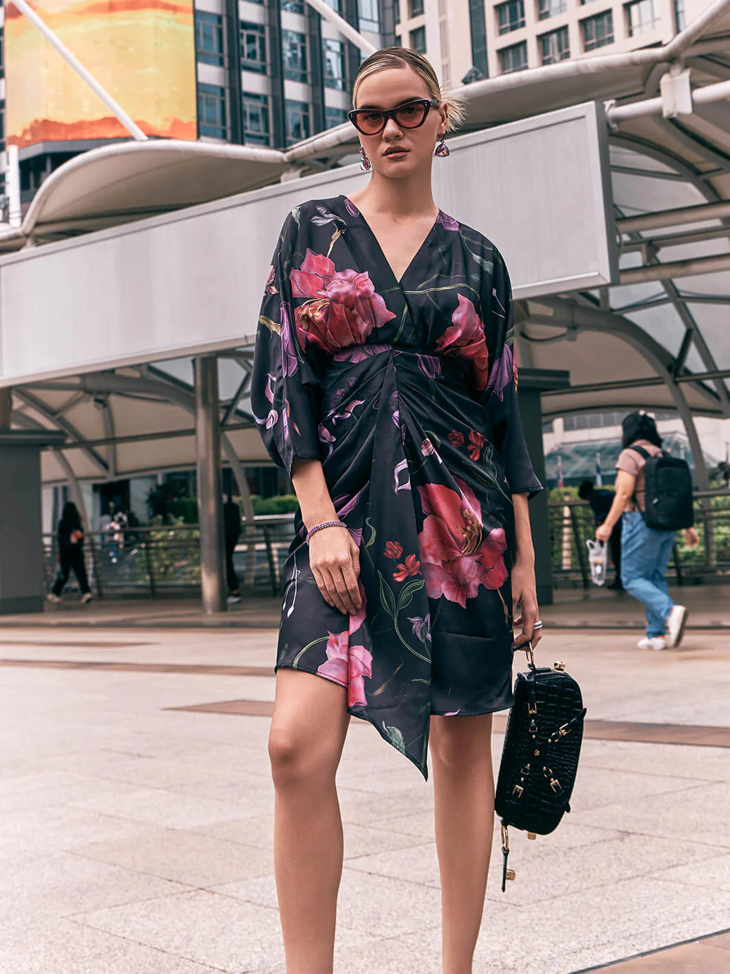 XOXO Pleated Dress