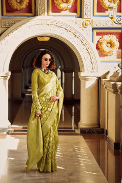 pre-pleated saree