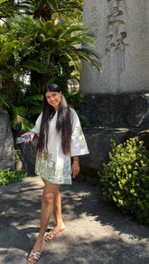 Zen Botanica Green Dress
