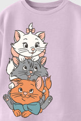 girls cartoon character tee