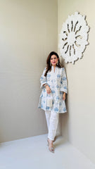artistic cotton linen outfit