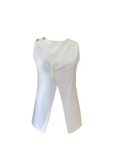 Asymmetric Overlay Waistcoat – Luxe Crepe