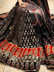 Navratri crop top skirt