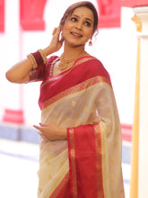 Banarasee Cotton Silk Kota Checks Saree