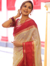 Banarasee Cotton Silk Kota Checks Saree