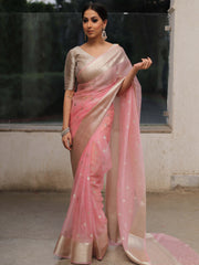 banarasee organza saree