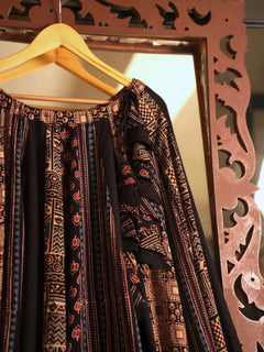women’s cotton flared skirt