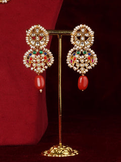 Basra Navratna Pearl Mishr Necklace – MR-S901N