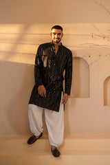 Hand embroidered kurta for men