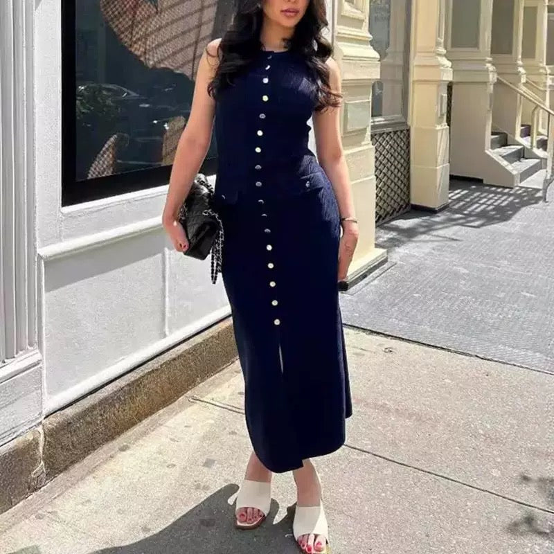 Luxe knit dress