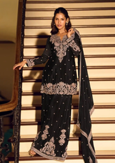 SAYURI DESIGNER KANCHAN CHINNON SILK SUIT