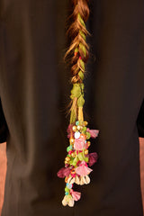 Ceramic beads cotton threads Fiza Parandi