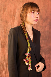 Ceramic beads cotton threads Fiza Parandi