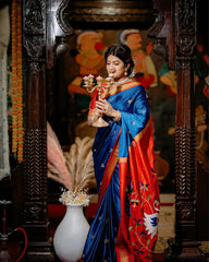 Chandrakor bindi inspiration saree