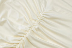 Cosmic Offshoulder Ruched Maxi Dress