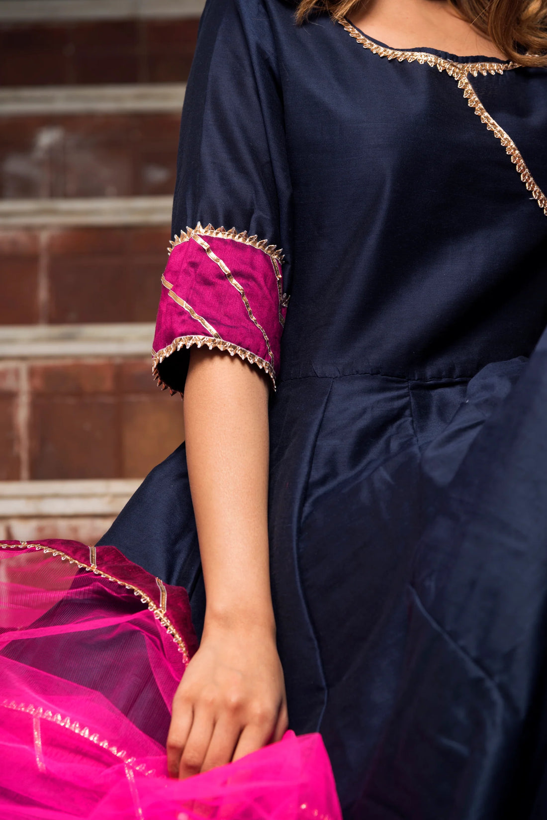 Rani Pink Angrakha
