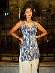 Indigo dyed kurti