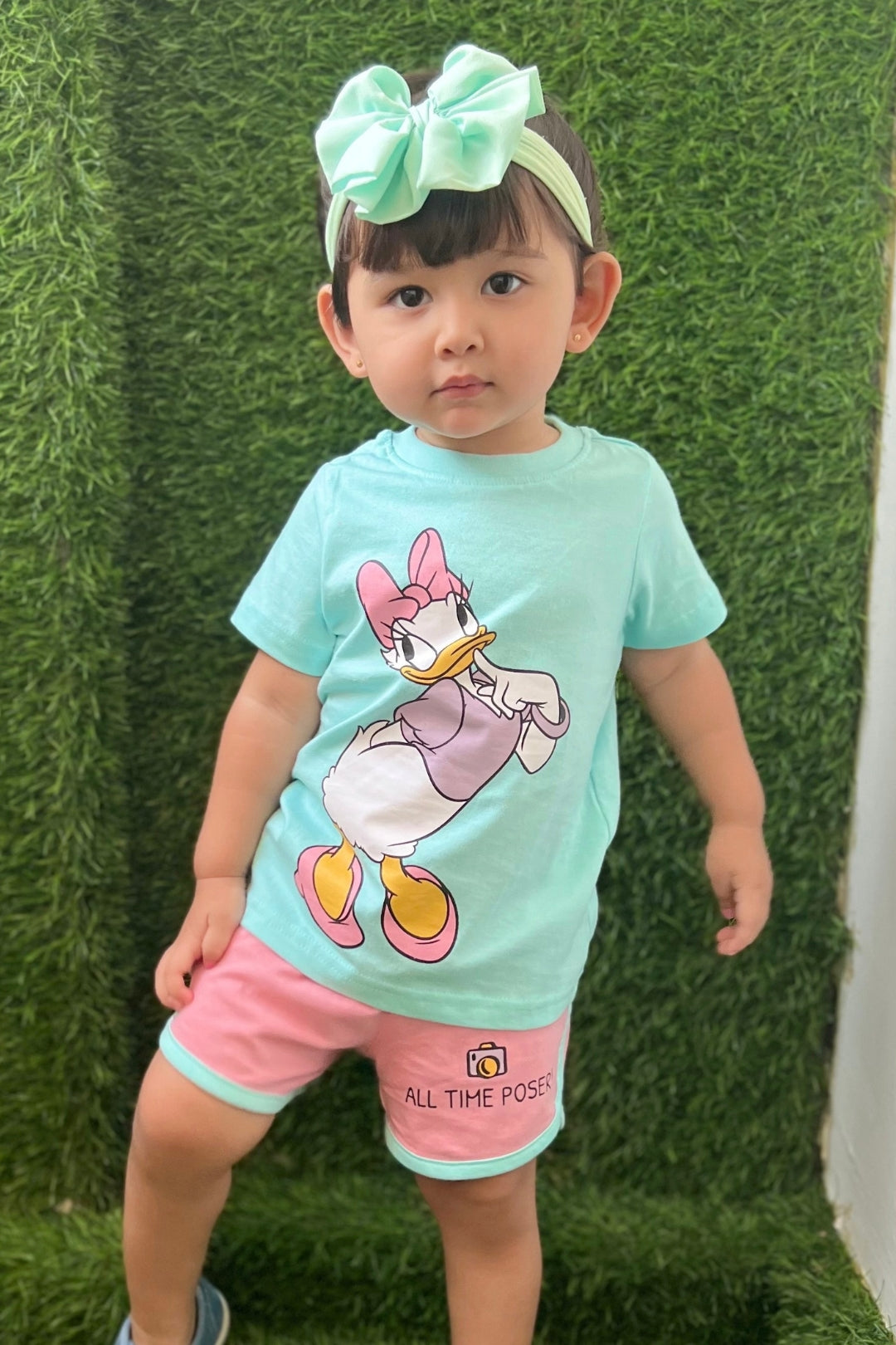Daisy Duck Girls Shorts Set