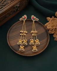 Saba Premium Kashmiri Brass Lookalike Earrings – By Reet Lifestyle