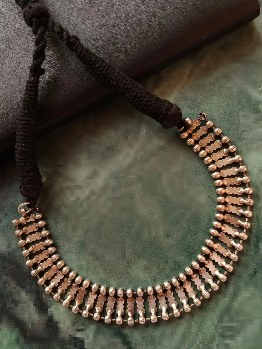 Antique Oxidized Choker Set