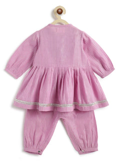Girls cotton Angrakha kurta