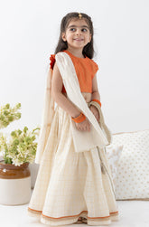 Girls Zareen Lehenga Set