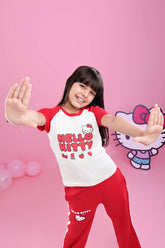 Hello Kitty Athletic Girls Pants Set