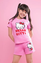 Hello Kitty Girls Classic Shorts Set
