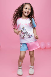 Hello Kitty Girls Shorts Set
