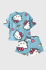 Hello Kitty Rainbow Girls Shorts Set