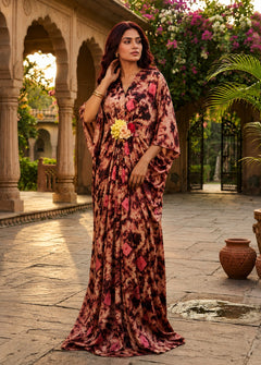 Earth & Rose Designer Georgette Kaftan