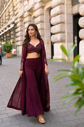 Riwaayat-e-Neel Georgette Set