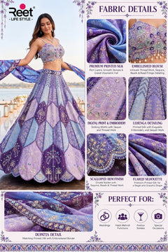 Neelambari Noor Embroidered Lehenga Set