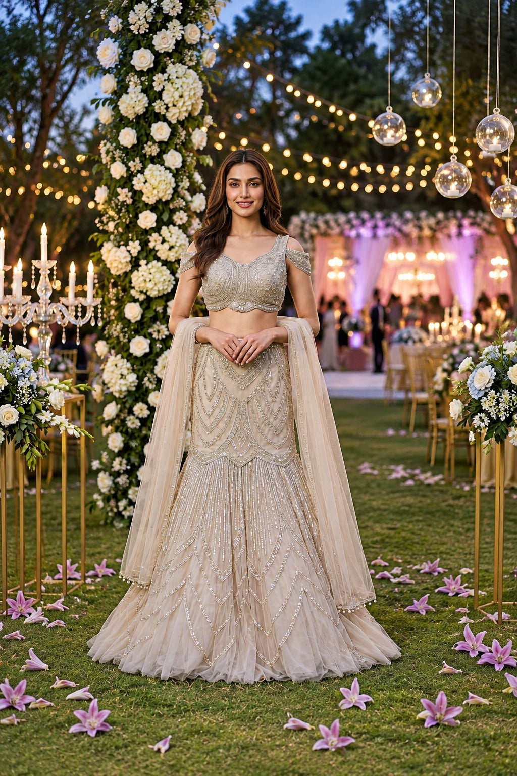 Mehfil-E-Noor Designer Lehenga Set