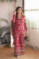 Brocade Embroidered Co-Ord Set