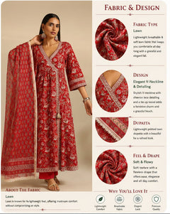 Gulnaar Anarkali Set