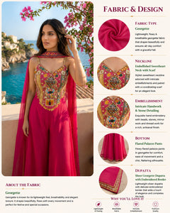 Rani Mirrorwork Jumpsuit Set
