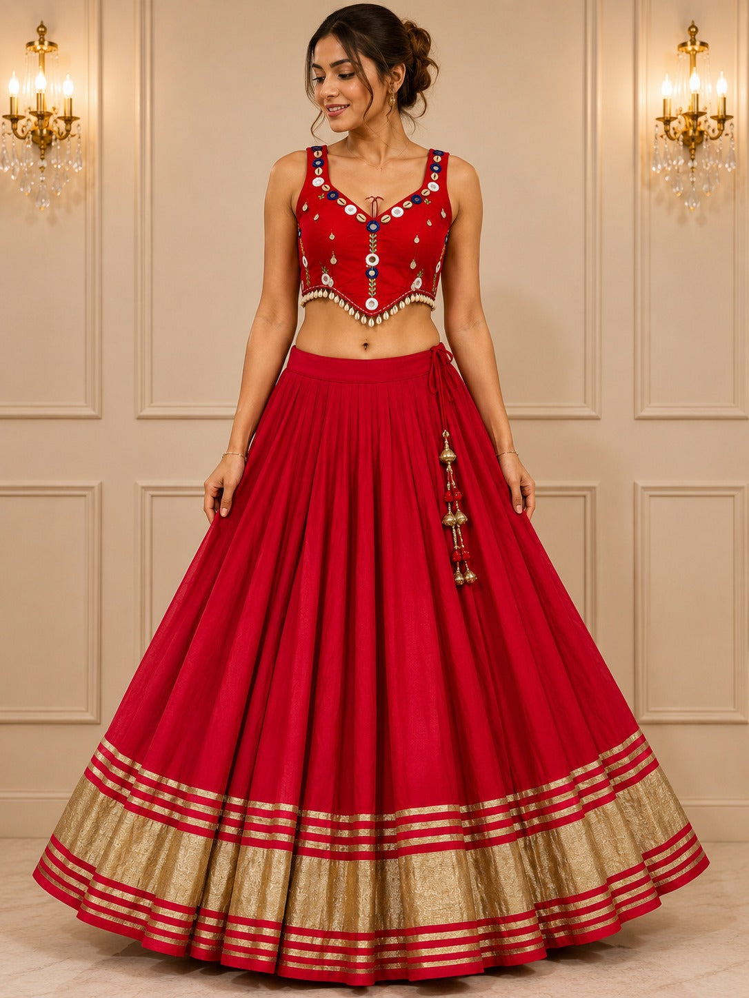 Navratri Rajwada Garba Corset Blouse