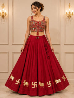 Navrang Shweta Royal Lehenga