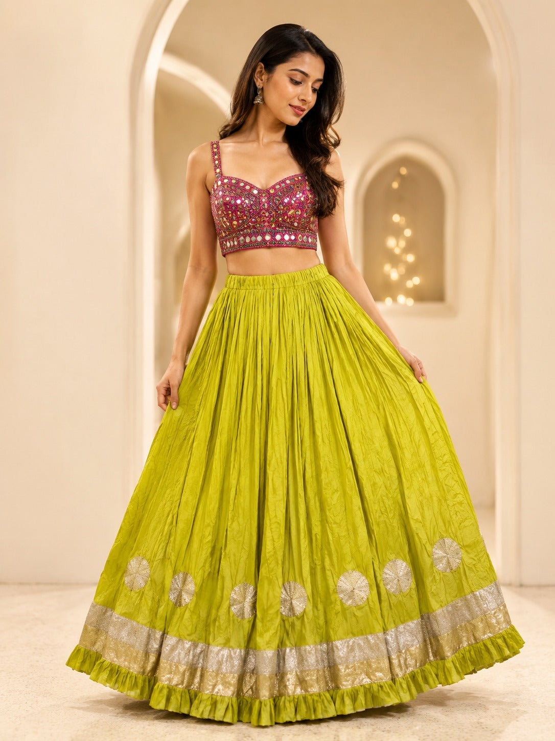 Zariya Garba Chakri Skirt only