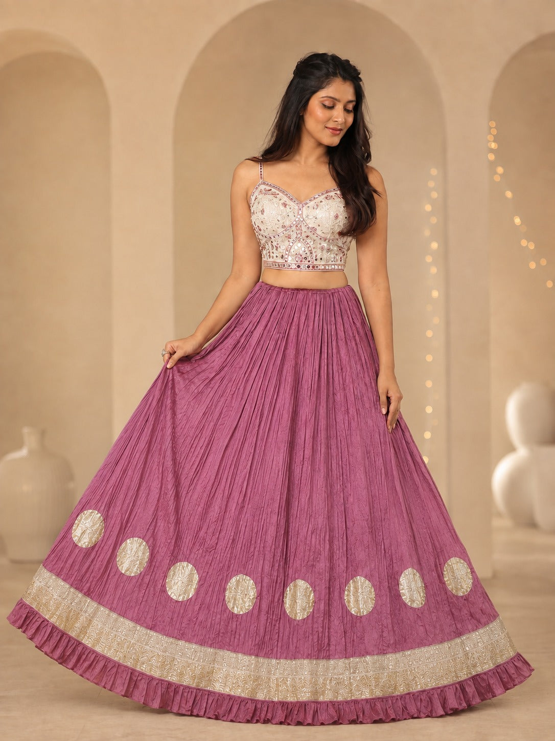 Zariya Garba Chakri Skirt only