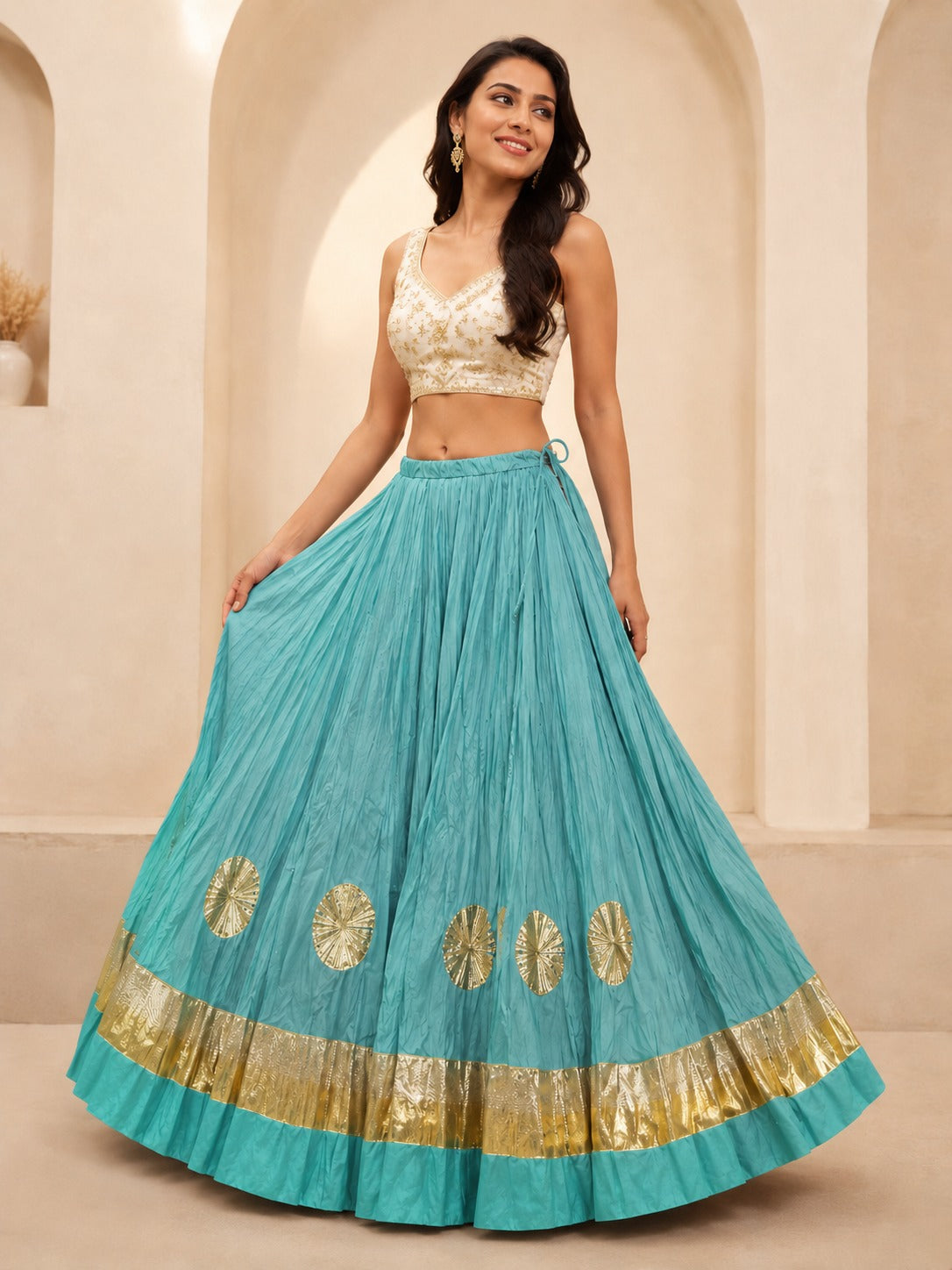 Zariya Garba Chakri Skirt only