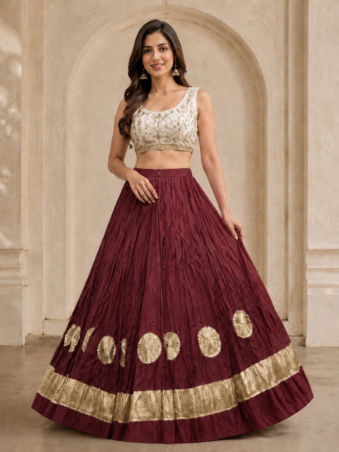Zariya Garba Chakri Skirt only